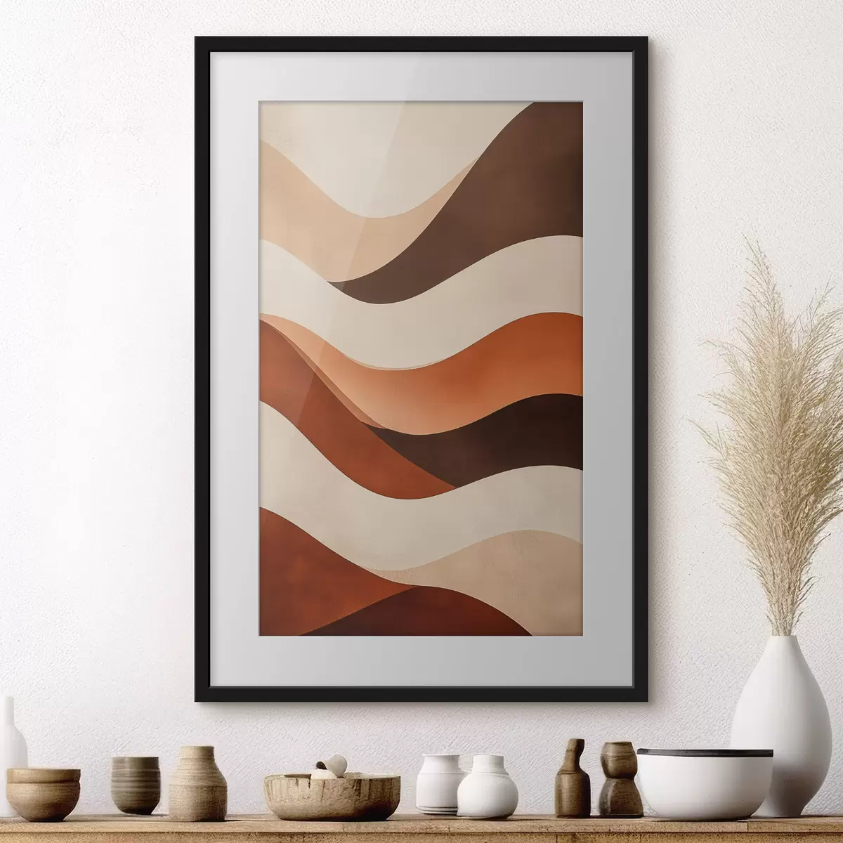 Poster Lignes abstraites f50040