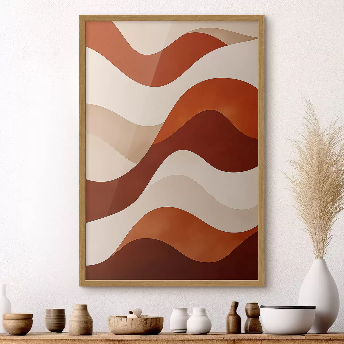 Poster Lignes abstraites f50041