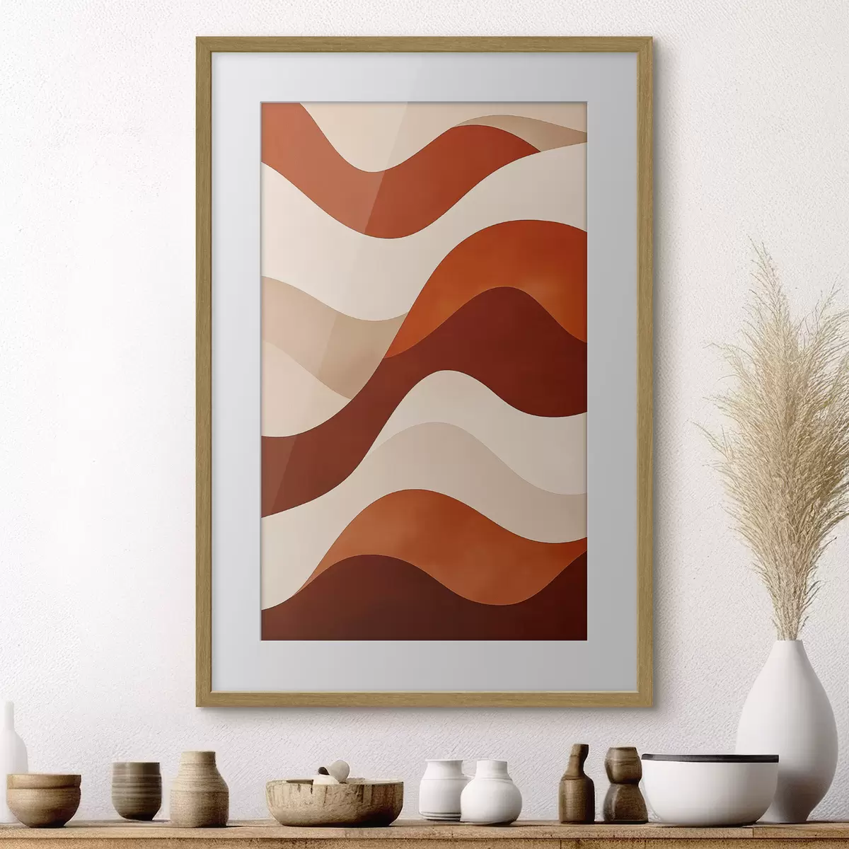 Poster Lignes abstraites f50041