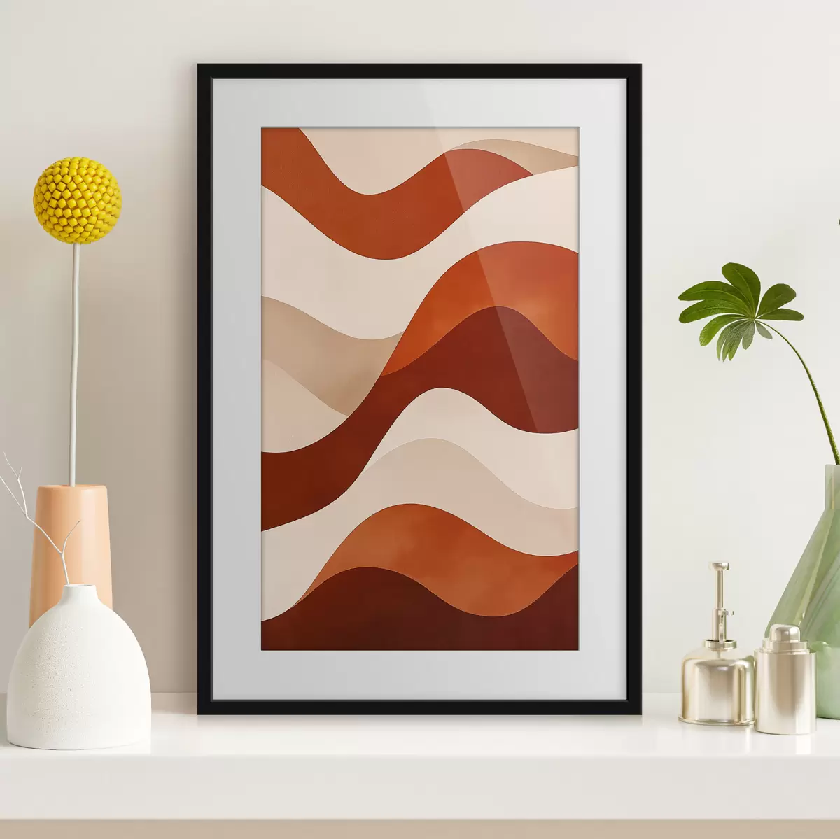 Poster Lignes abstraites f50041