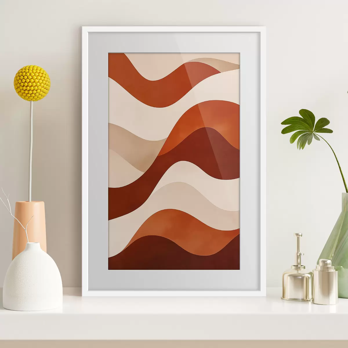 Poster Lignes abstraites f50041