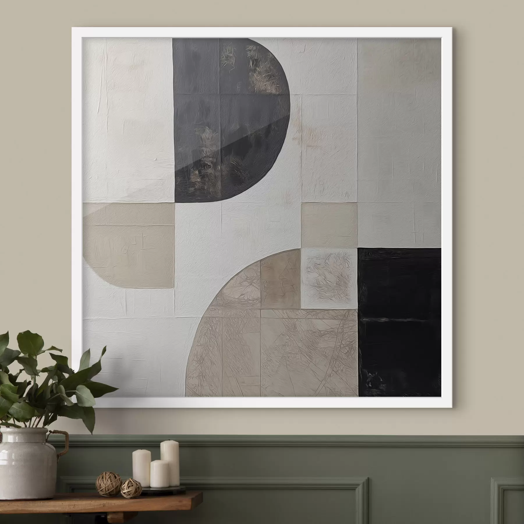Papier peint Abstraction géométrique f50042