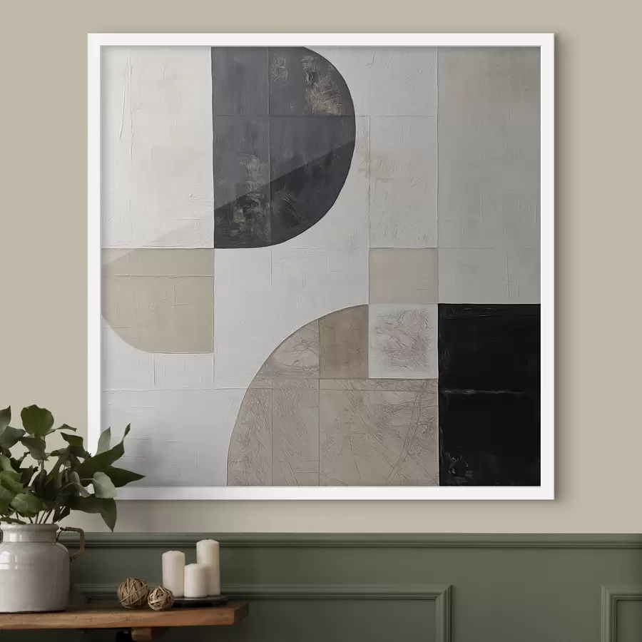 Papier peint Abstraction géométrique f50042