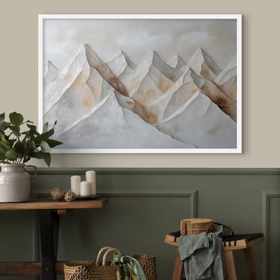 Papier peint Sommets de montagne f50046