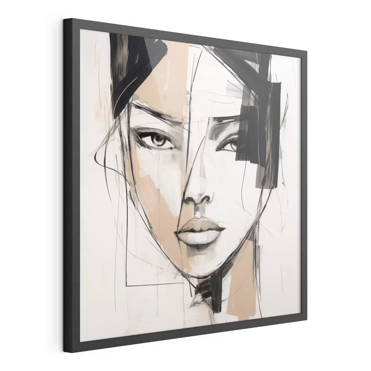 Poster Portrait abstrait f50049