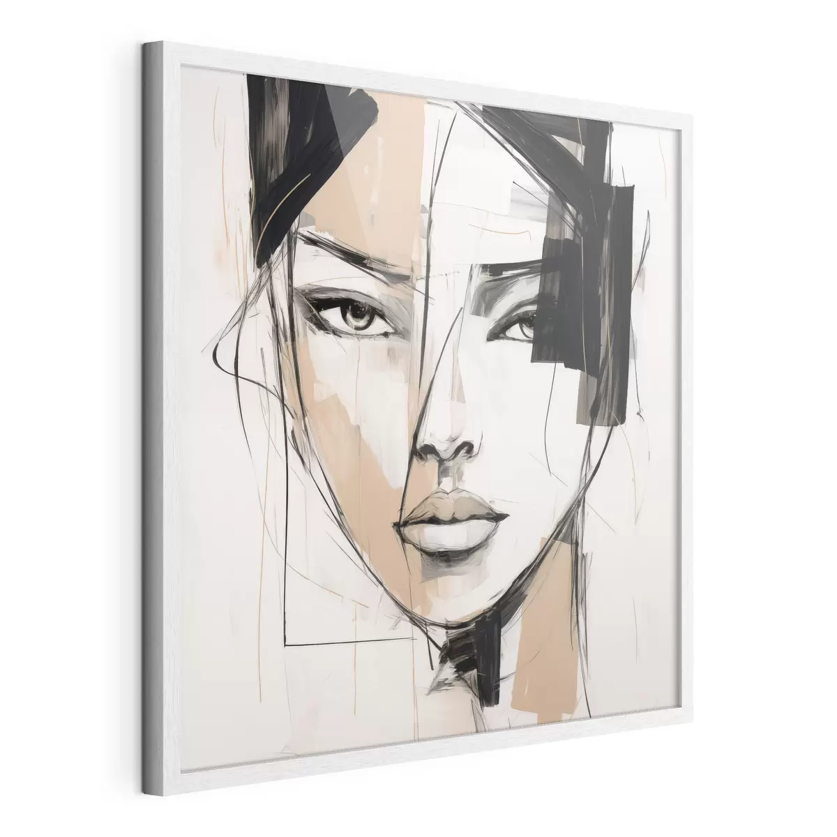 Poster Portrait abstrait f50049