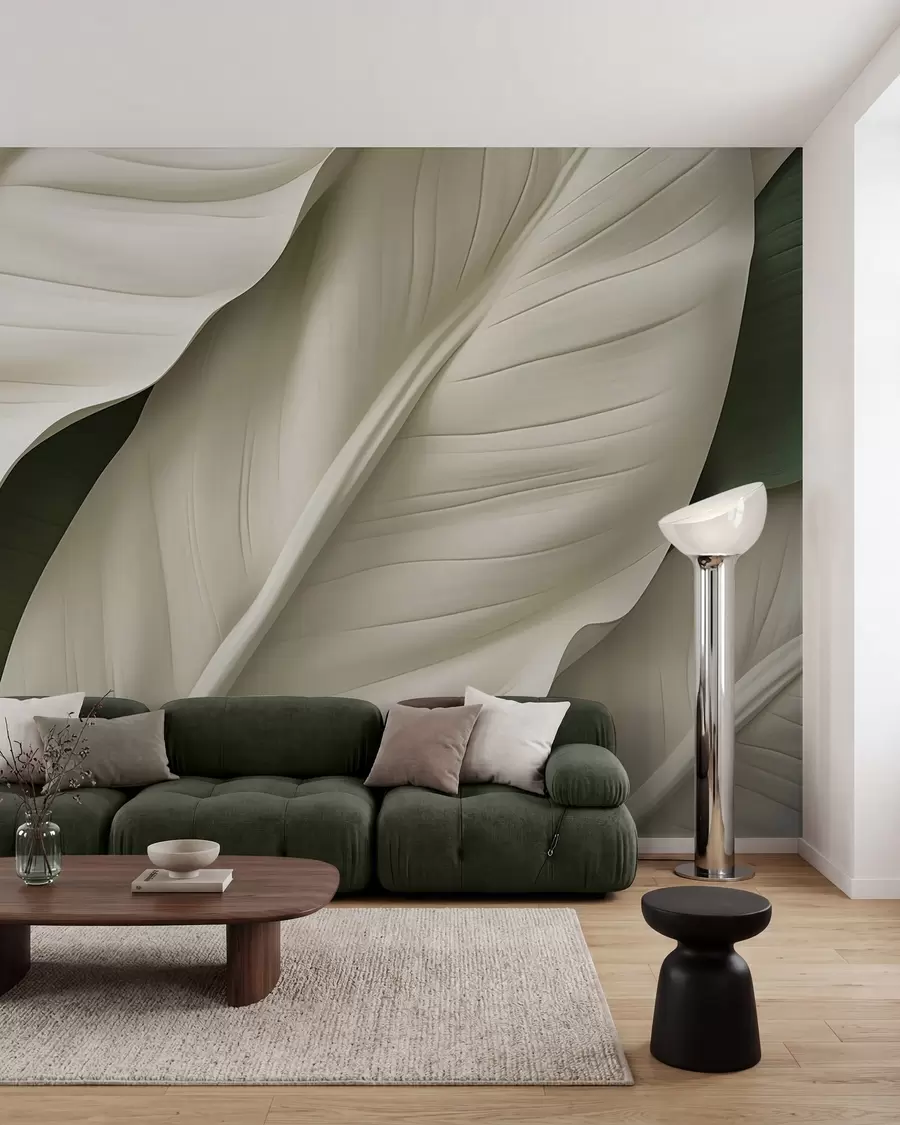 Papier peint Feuilles w05786