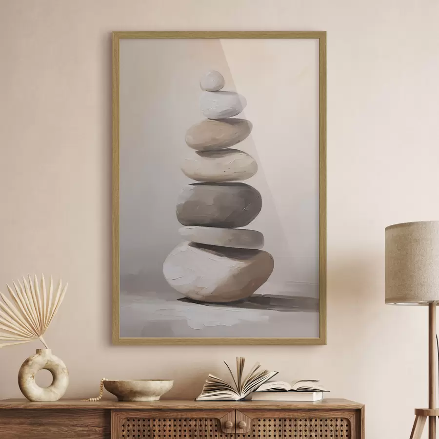 Papier peint Pierres, peinture imitant la pierre f50060
