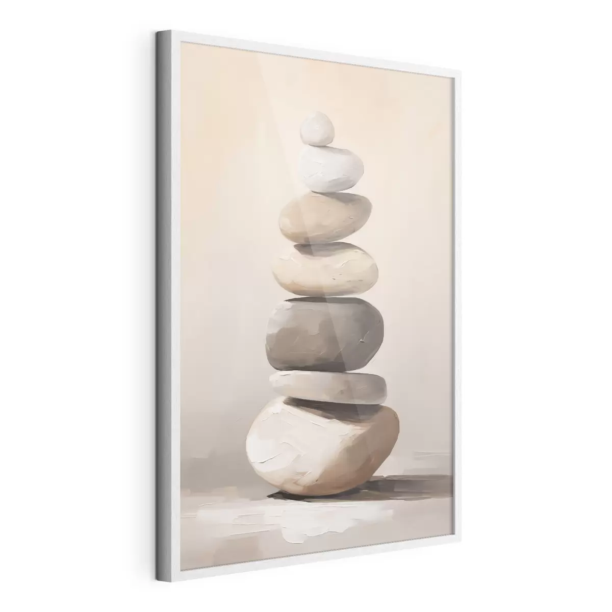 Poster Pierres, peinture imitant la pierre f50060