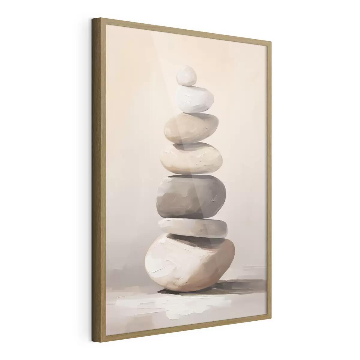 Poster Pierres, peinture imitant la pierre f50060