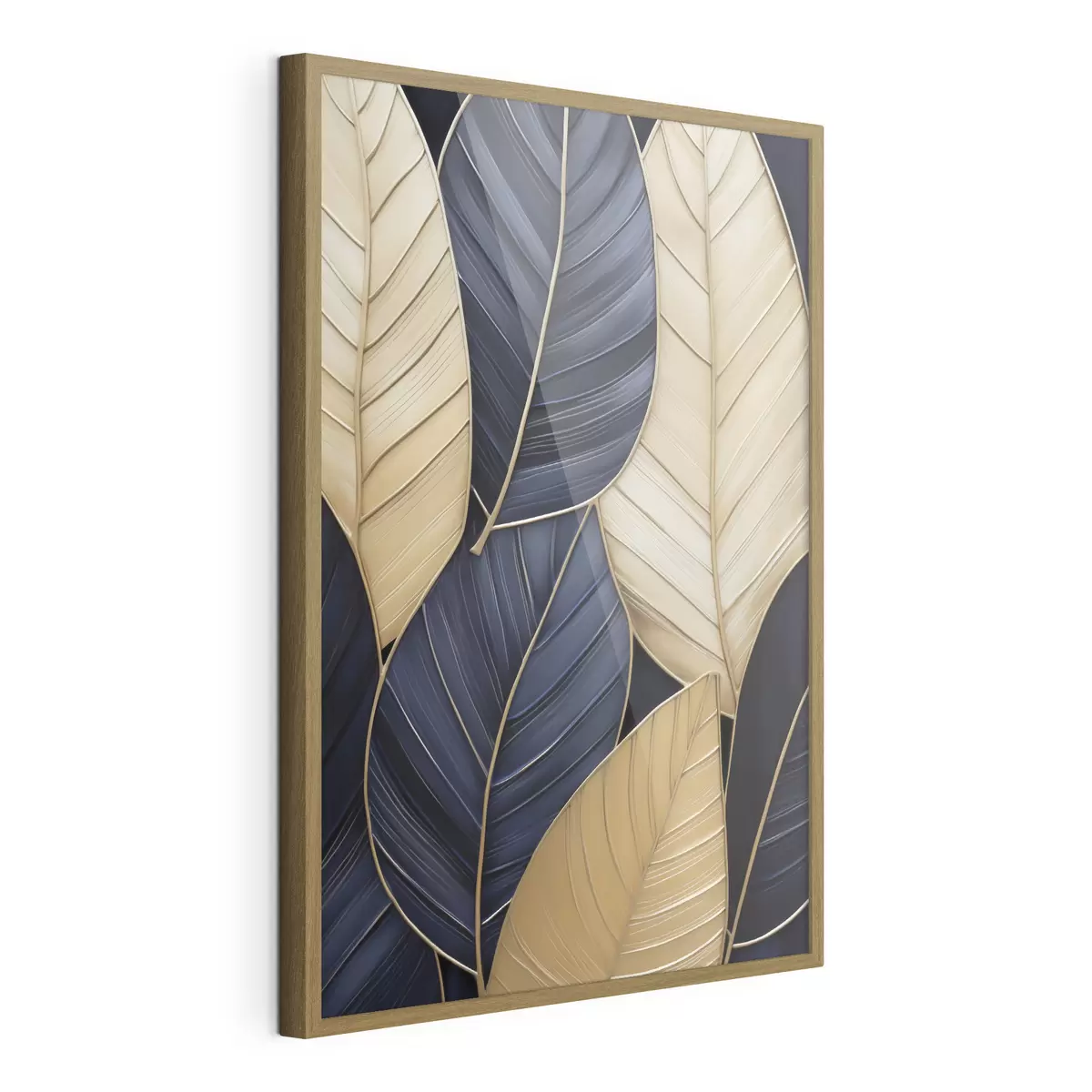 Poster Peinture d'imitation de feuilles f50061