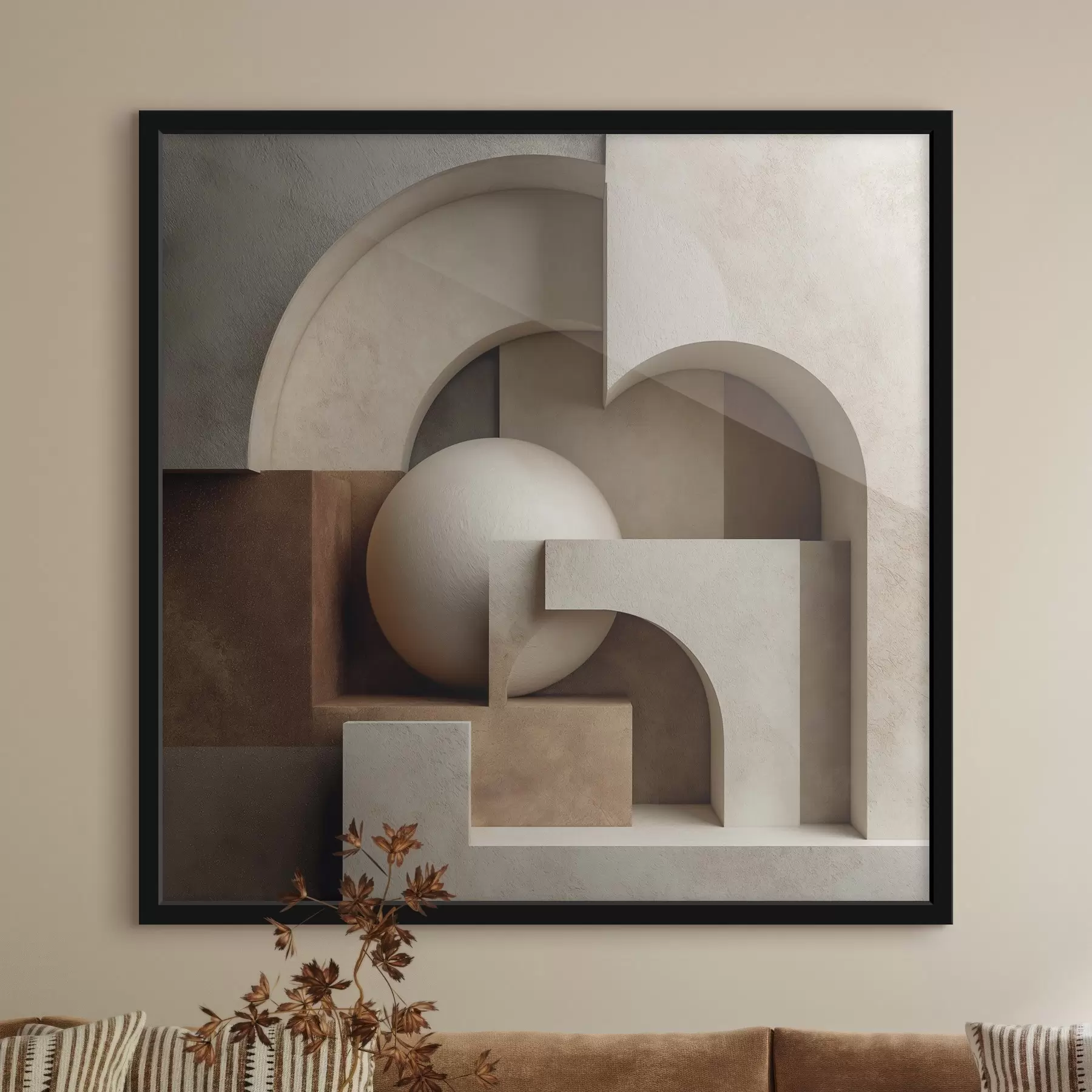 Papier peint Composition abstraite plane f50067