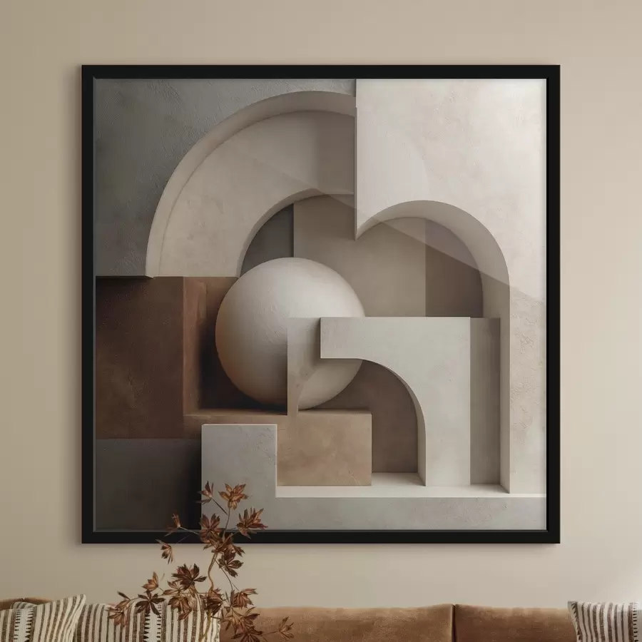 Papier peint Composition abstraite plane f50067