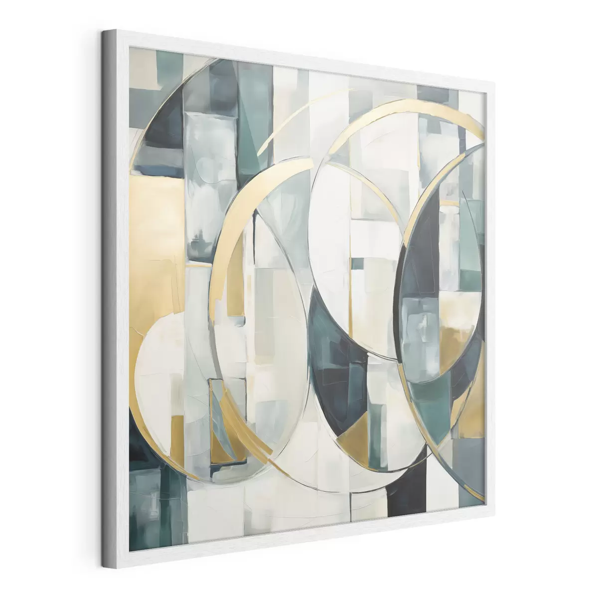 Poster Abstraction chaotique, imitation de la peinture f50073