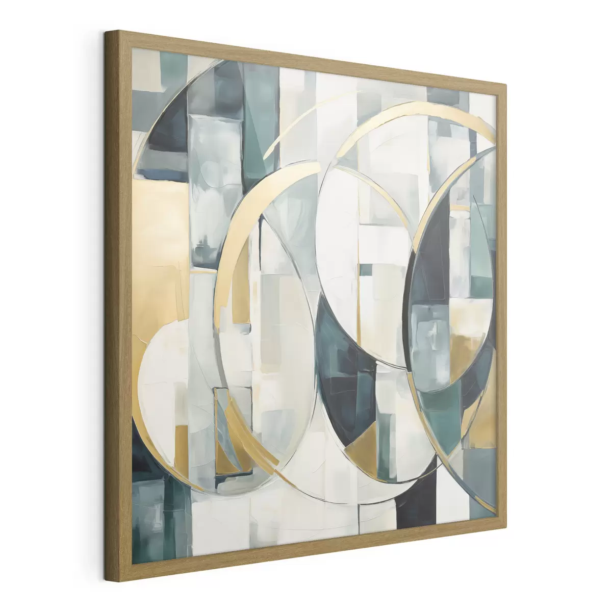 Poster Abstraction chaotique, imitation de la peinture f50073