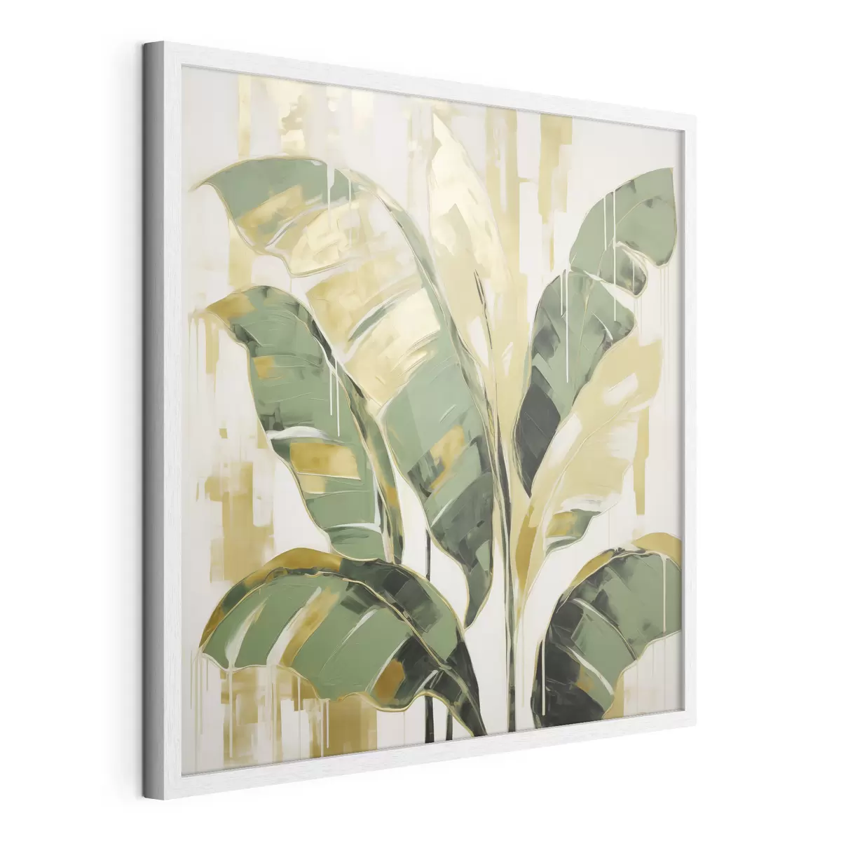 Poster Feuillage, imitation de peinture f50077