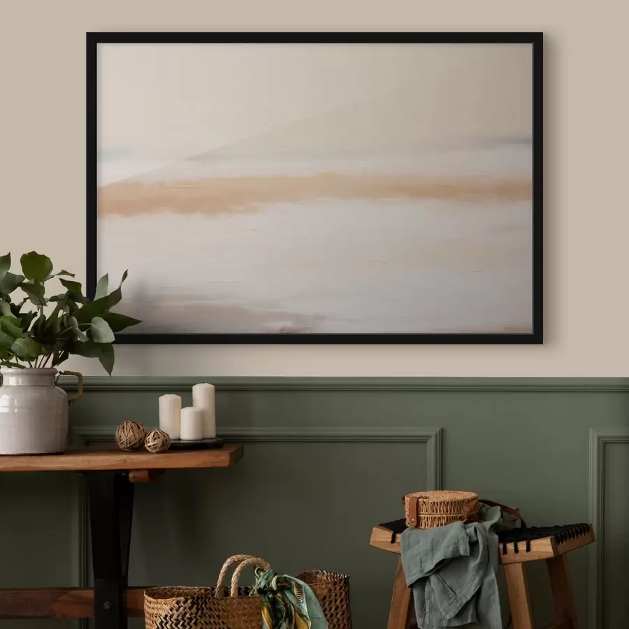 Papier peint Horizon marin abstrait et délicat f49952