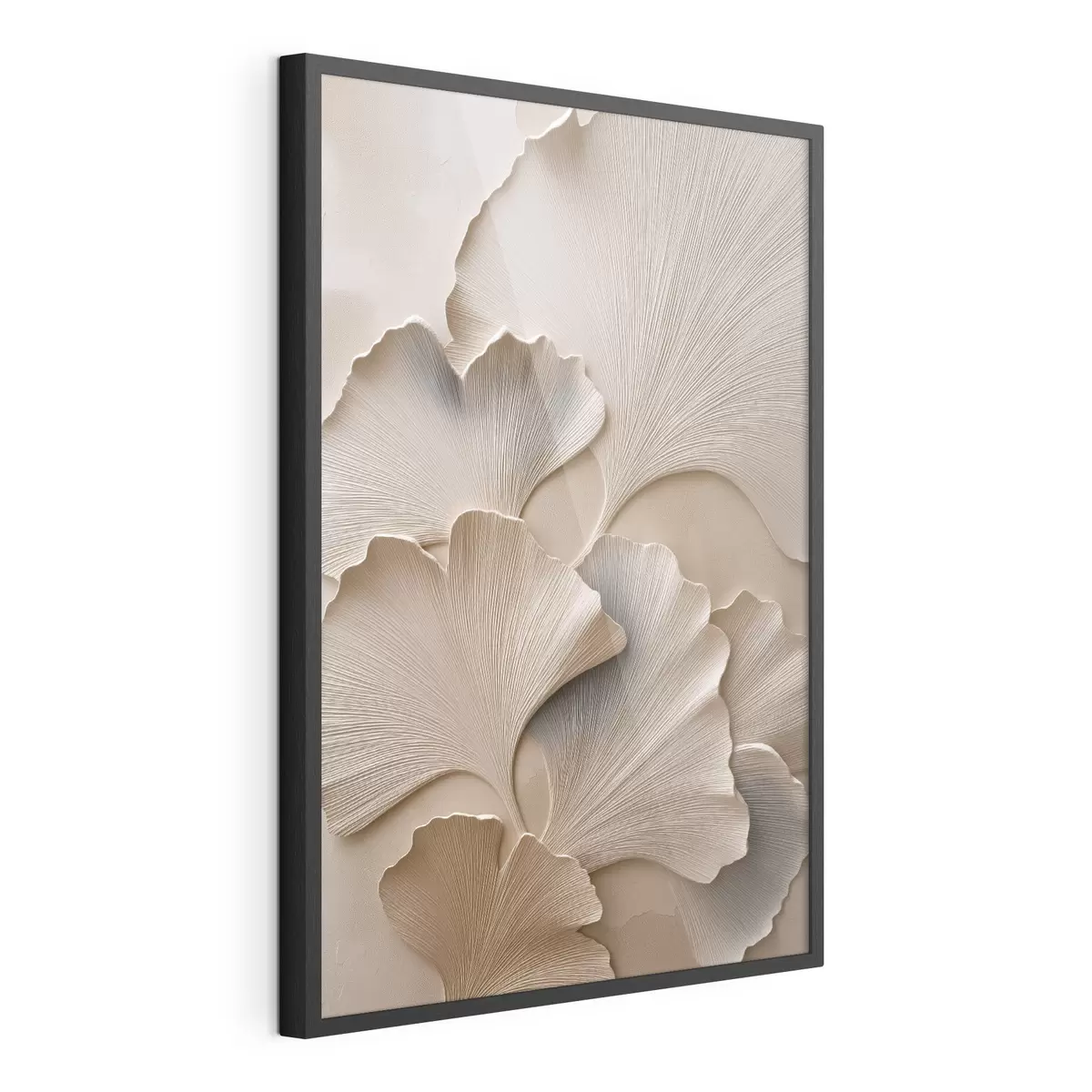 Poster Formes abstraites et fluides dans des tons sombres f49961