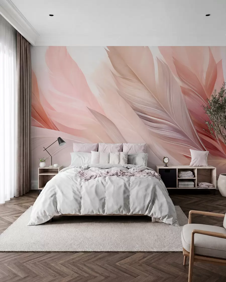 Papier peint Plumes w05793