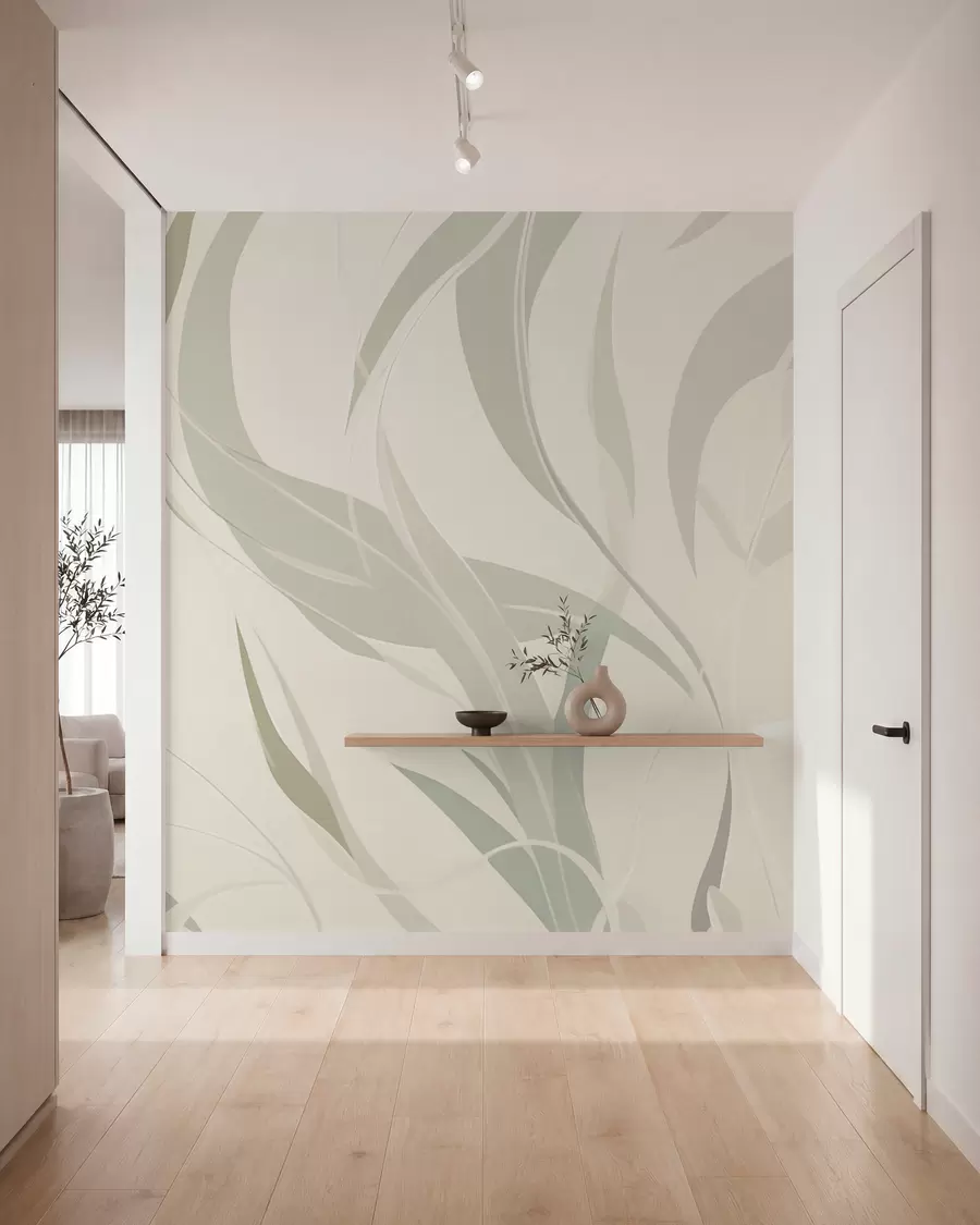 Papier peint Eucalyptus à feuilles pointues w05799