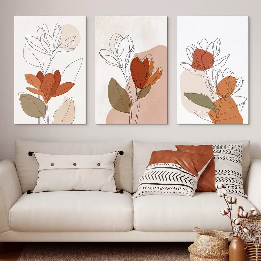 Tableau Magnolias délicats m30795