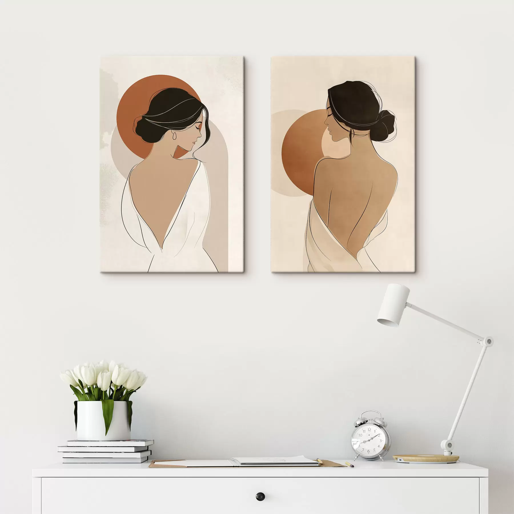 Tableau La grâce féminine m30799