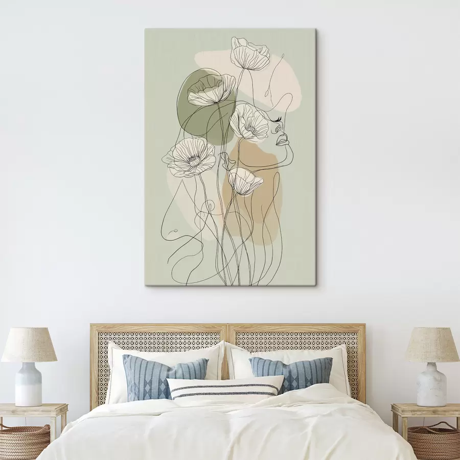 Tableau Fleur délicate s50109