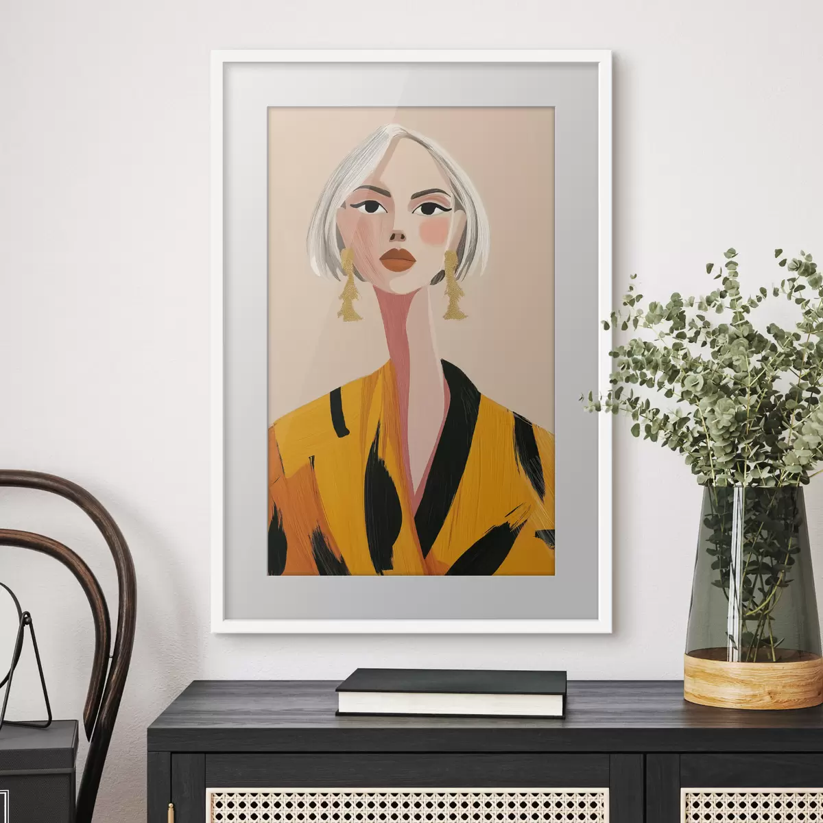 Poster Portrait moderne f50096