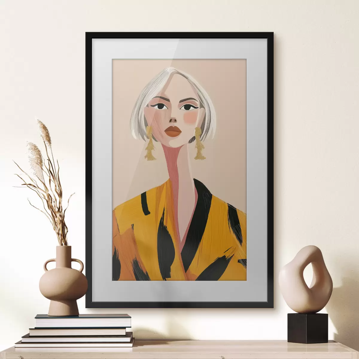 Poster Portrait moderne f50096