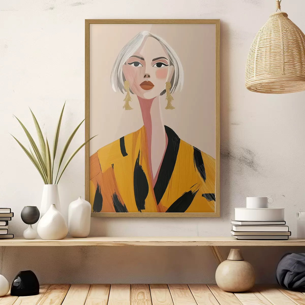 Poster Portrait moderne f50096