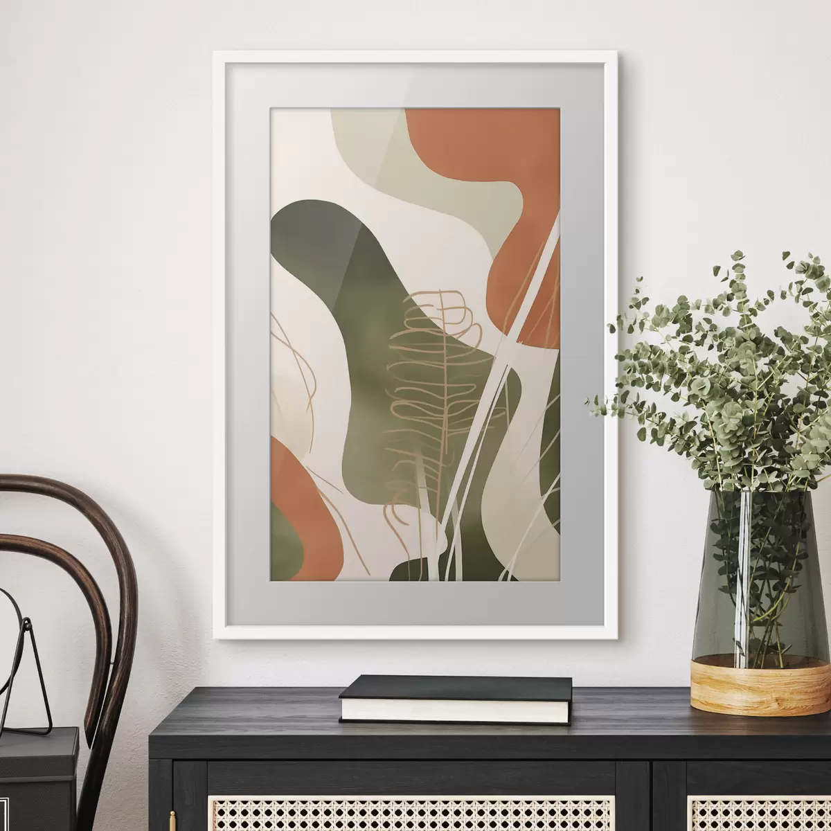 Poster Abstraction naturelle f50097