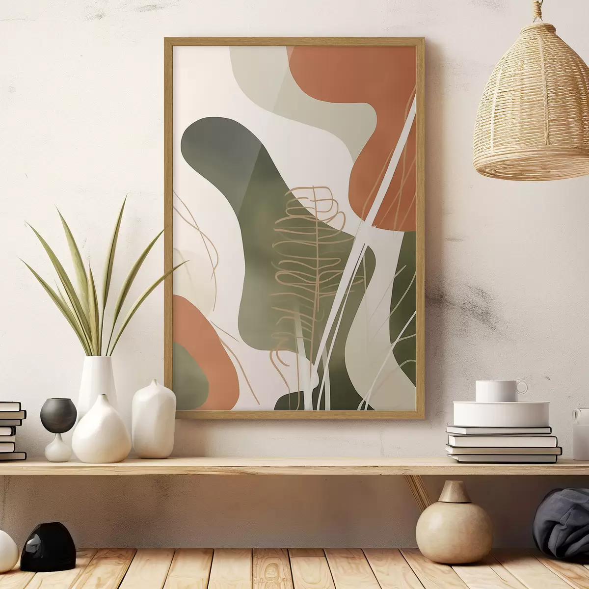 Poster Abstraction naturelle f50097