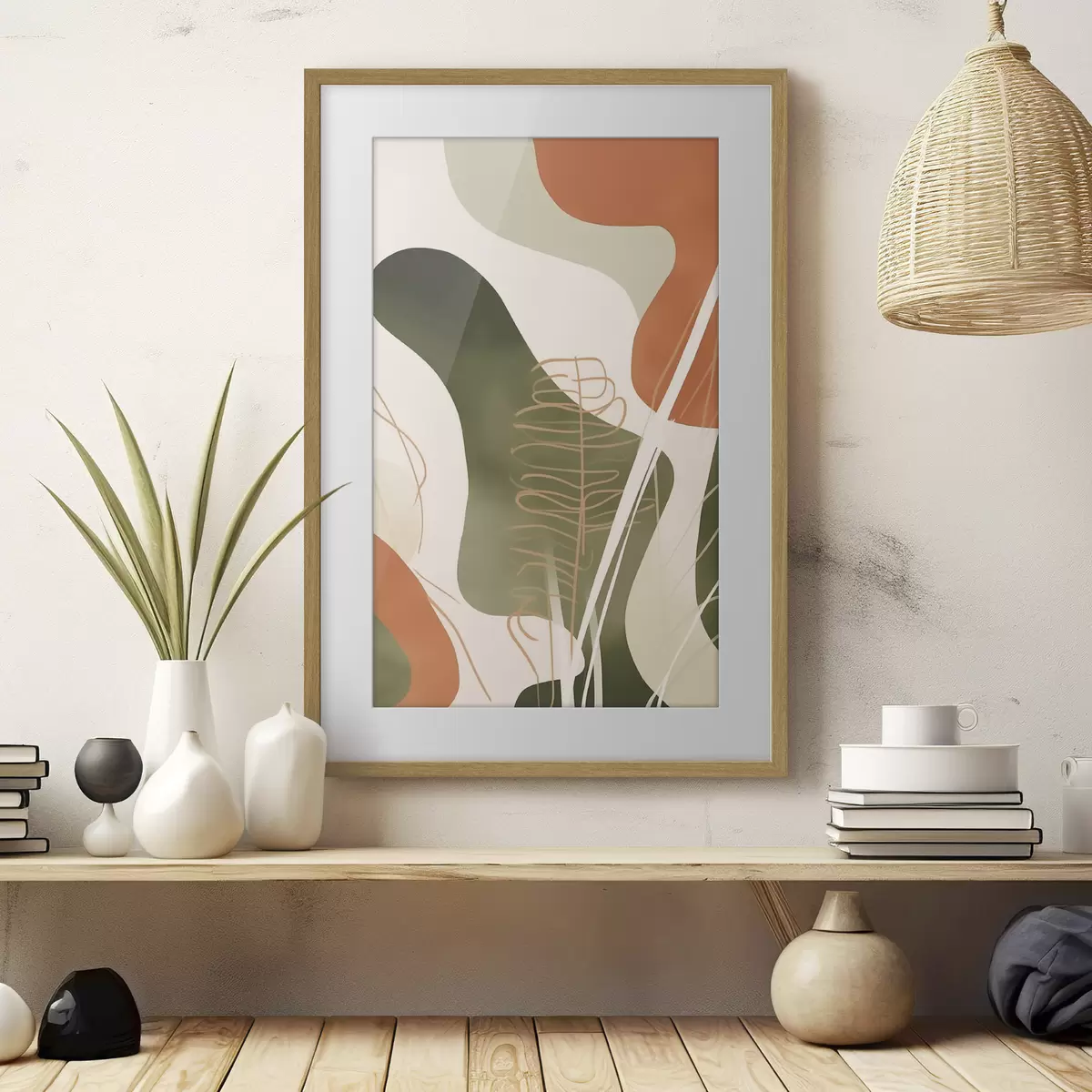 Poster Abstraction naturelle f50097