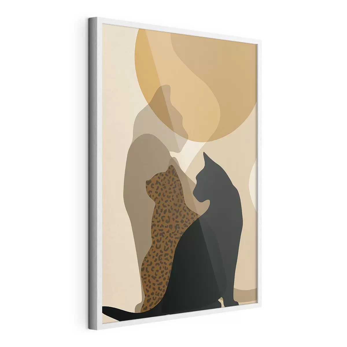 Poster Les ombres des chats f50103