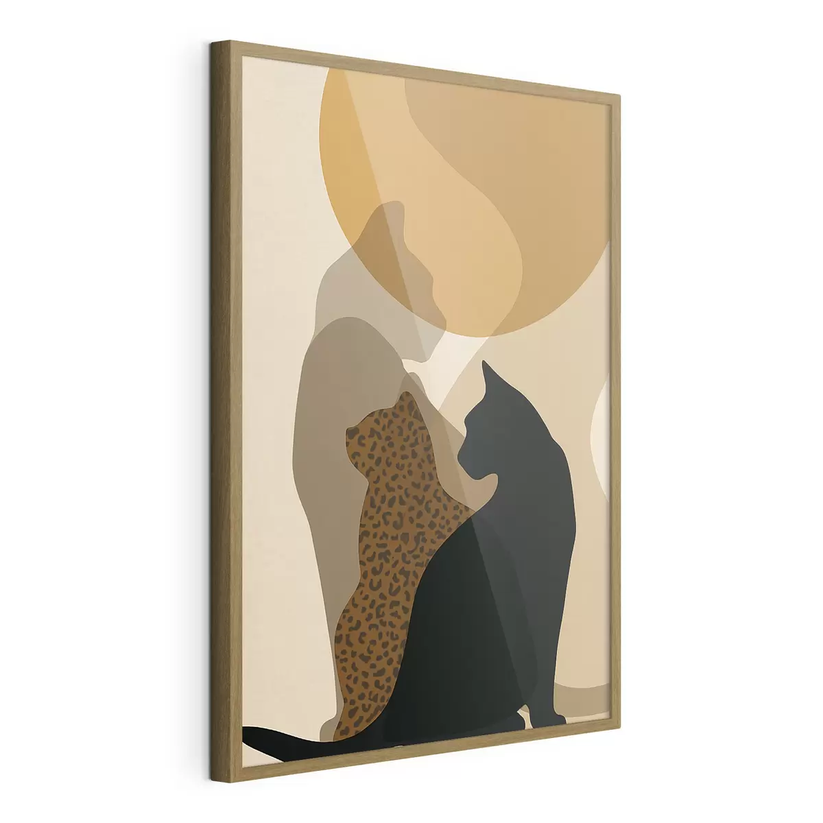 Poster Les ombres des chats f50103