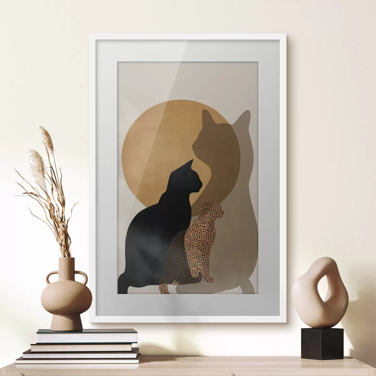 Poster Jeu de silhouettes f50104