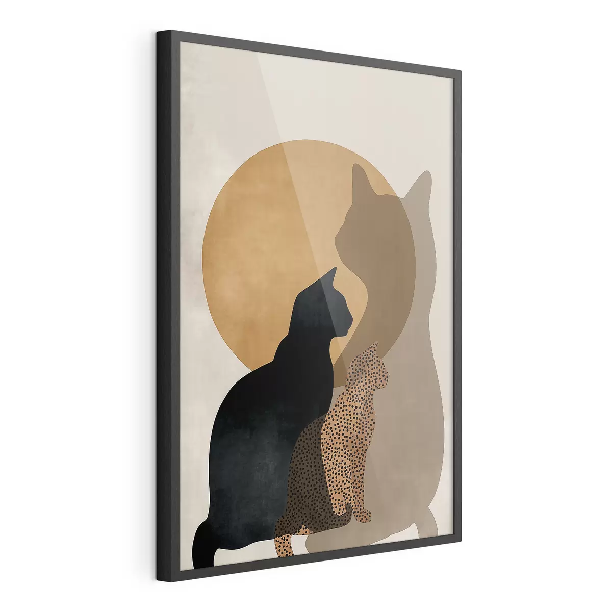 Poster Jeu de silhouettes f50104