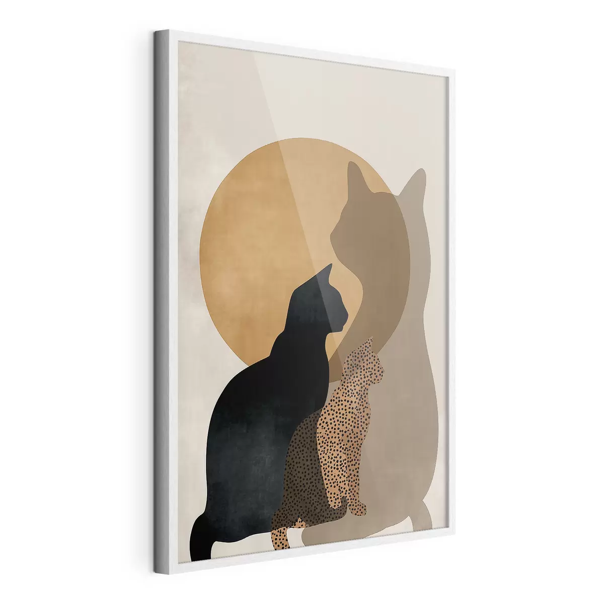 Poster Jeu de silhouettes f50104
