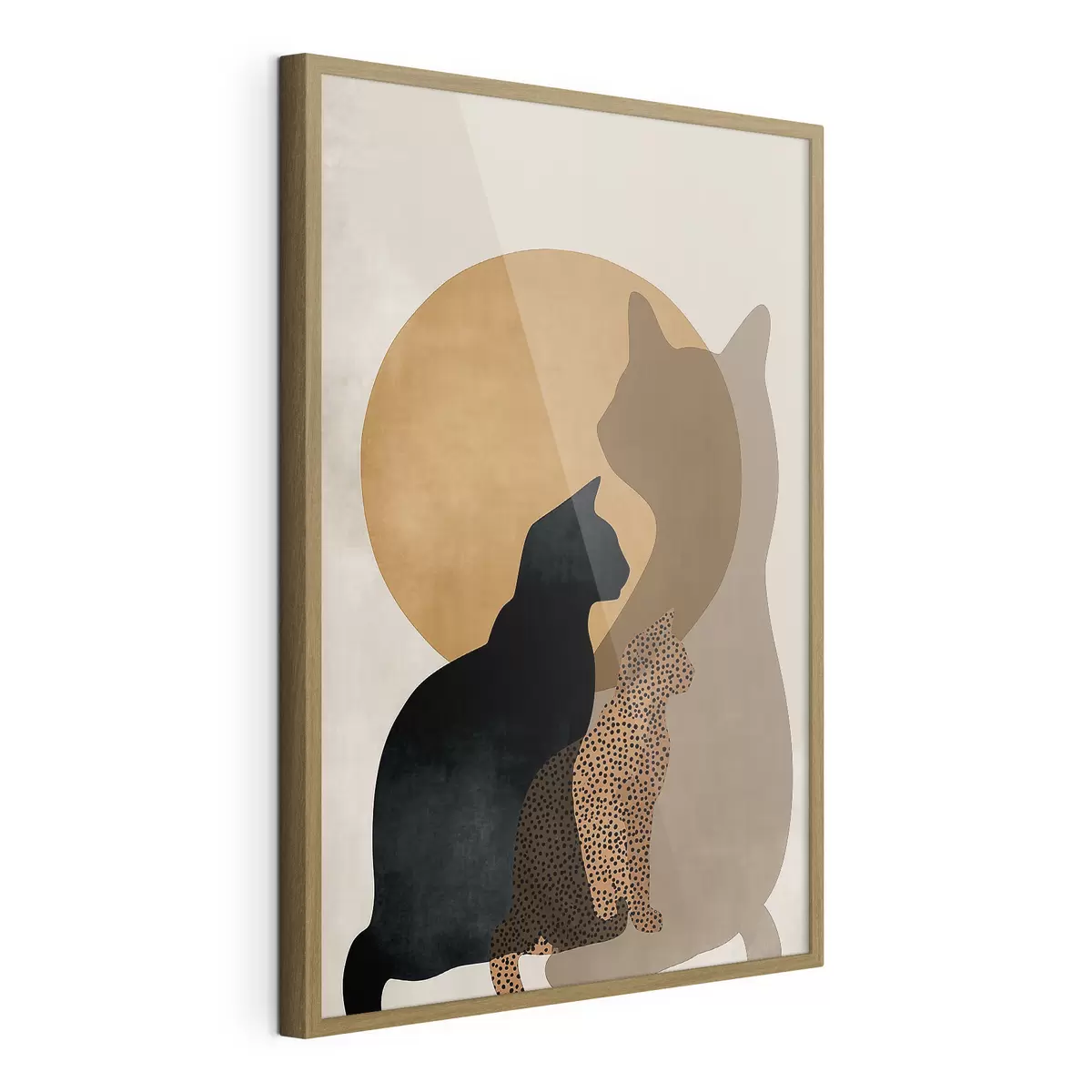 Poster Jeu de silhouettes f50104