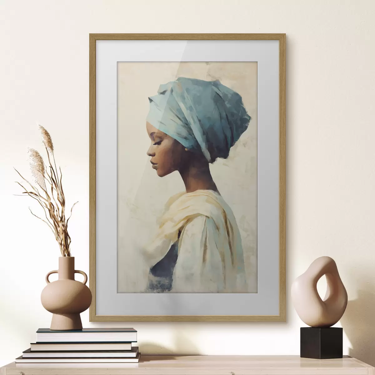 Poster Tenue traditionnelle f50105