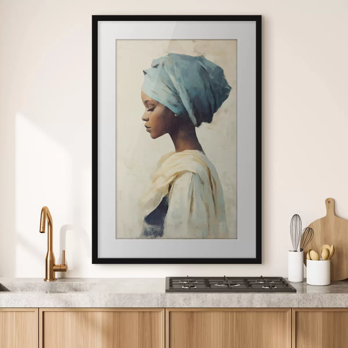 Poster Tenue traditionnelle f50105