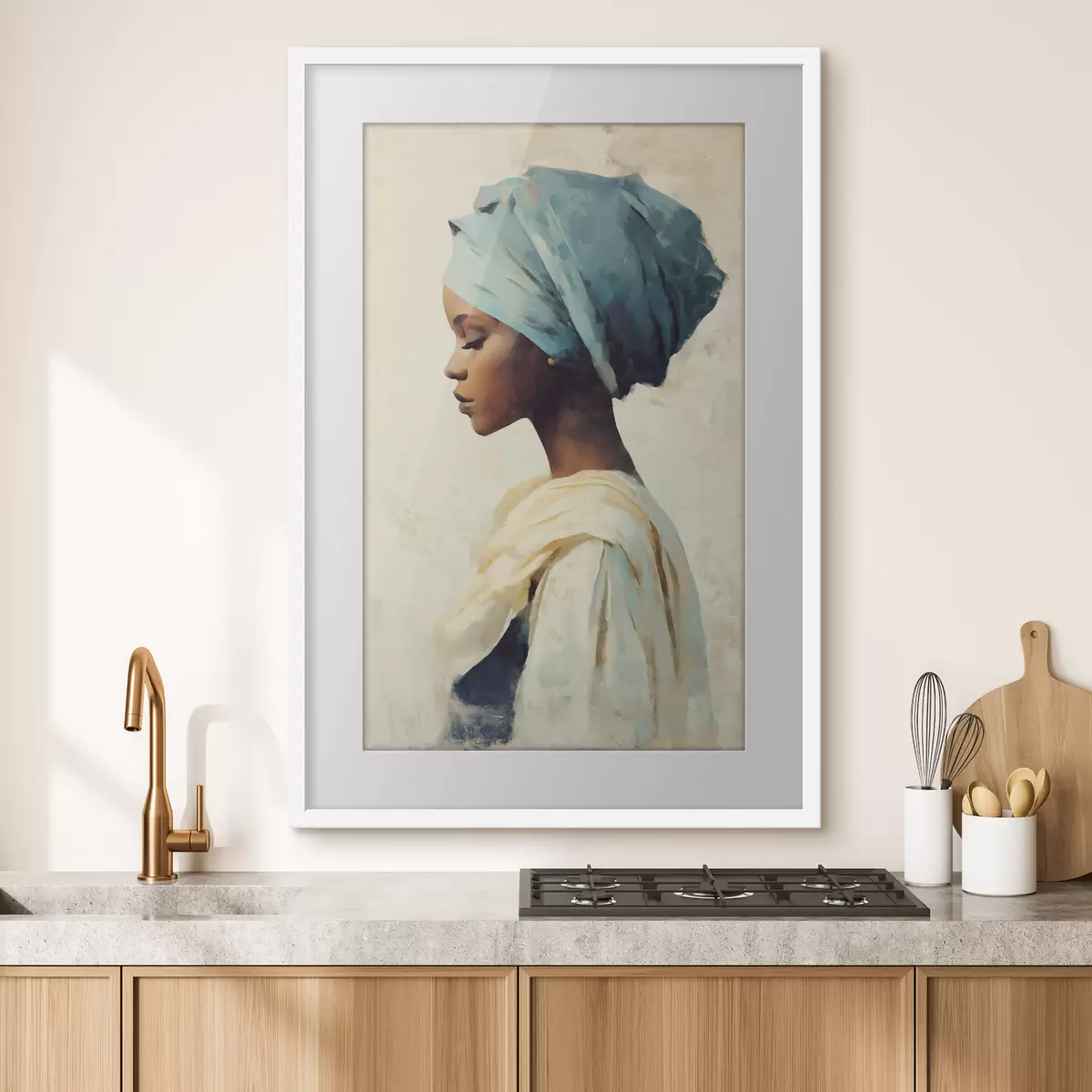 Poster Tenue traditionnelle f50105