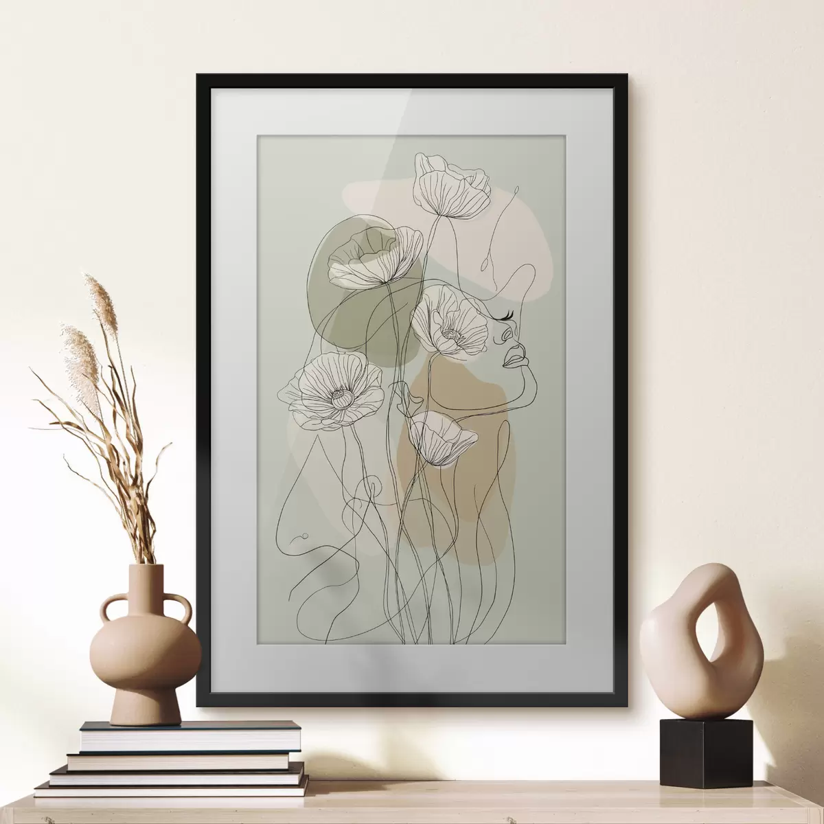 Poster Femme et caresse f50109
