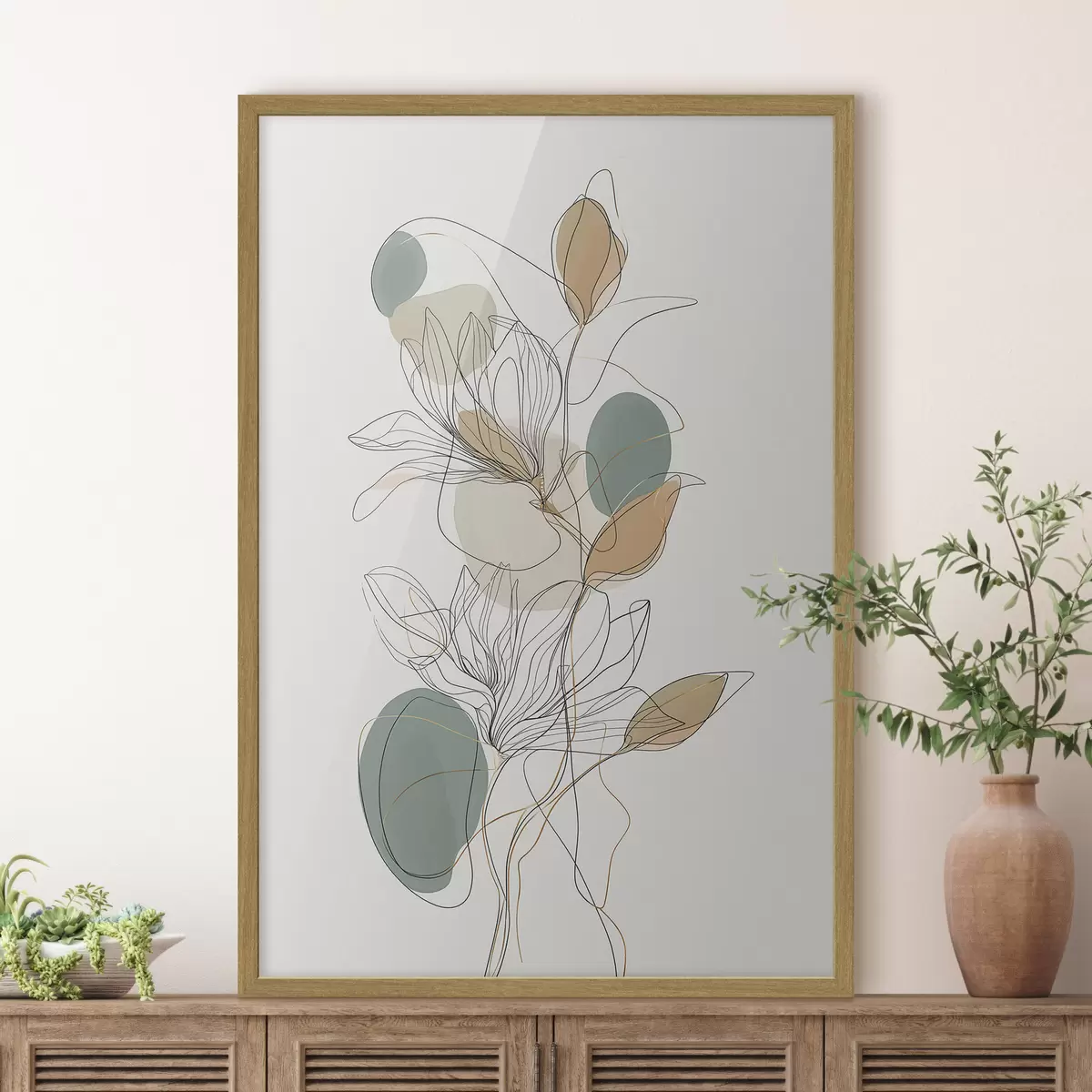 Poster Inflorescence linéaire f50119