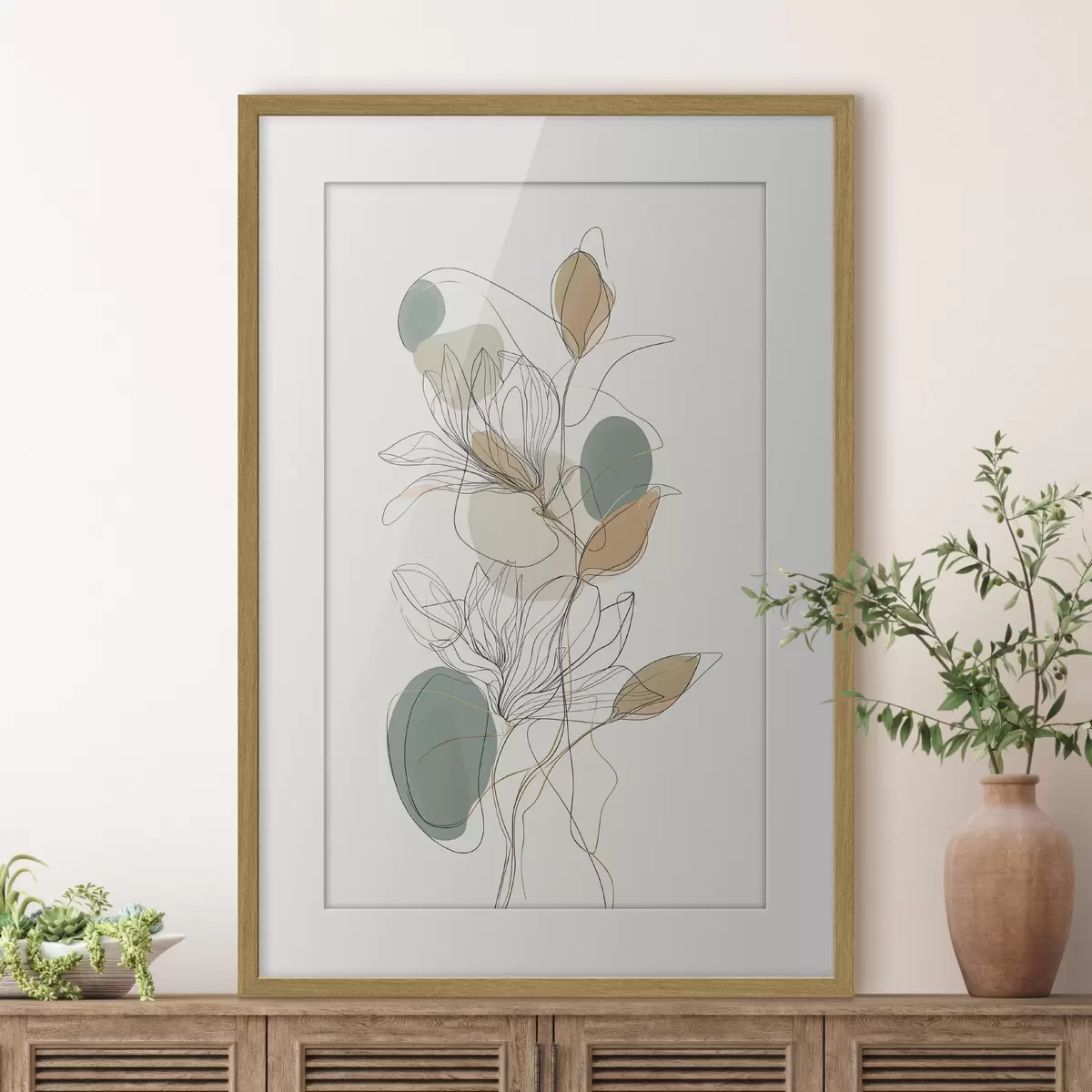 Poster Inflorescence linéaire f50119