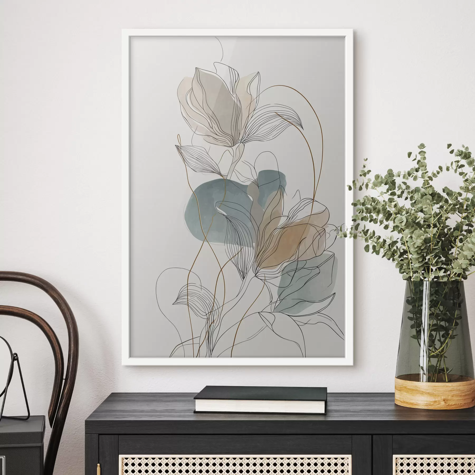 Papier peint Airy Botanicals f50120