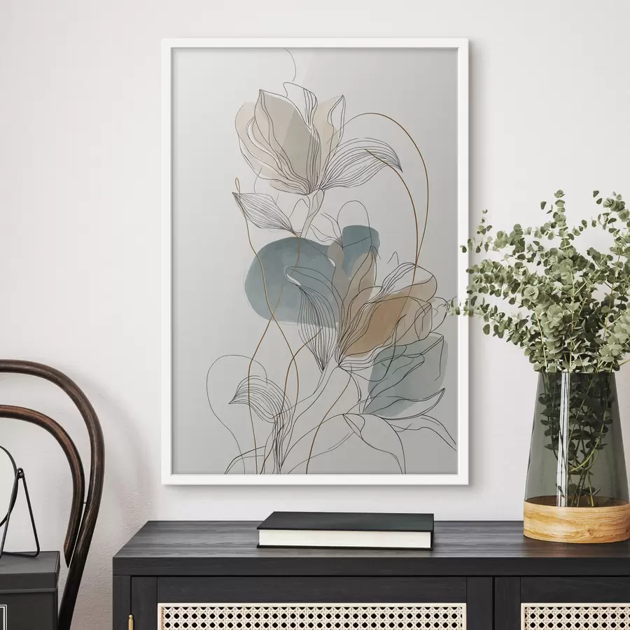 Papier peint Airy Botanicals f50120