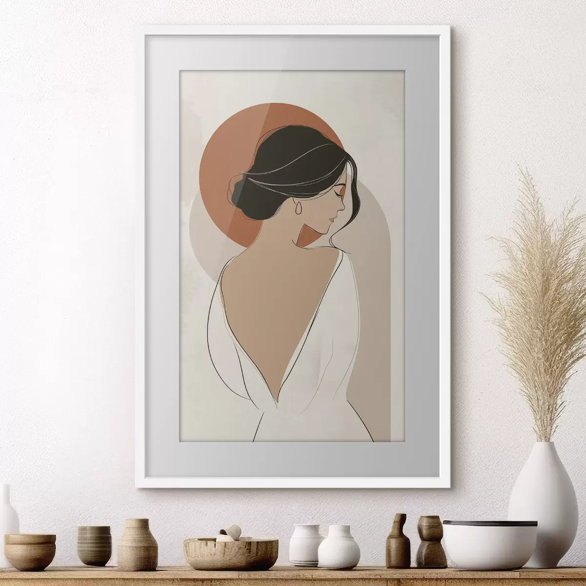 Poster Femme et grâce f50121