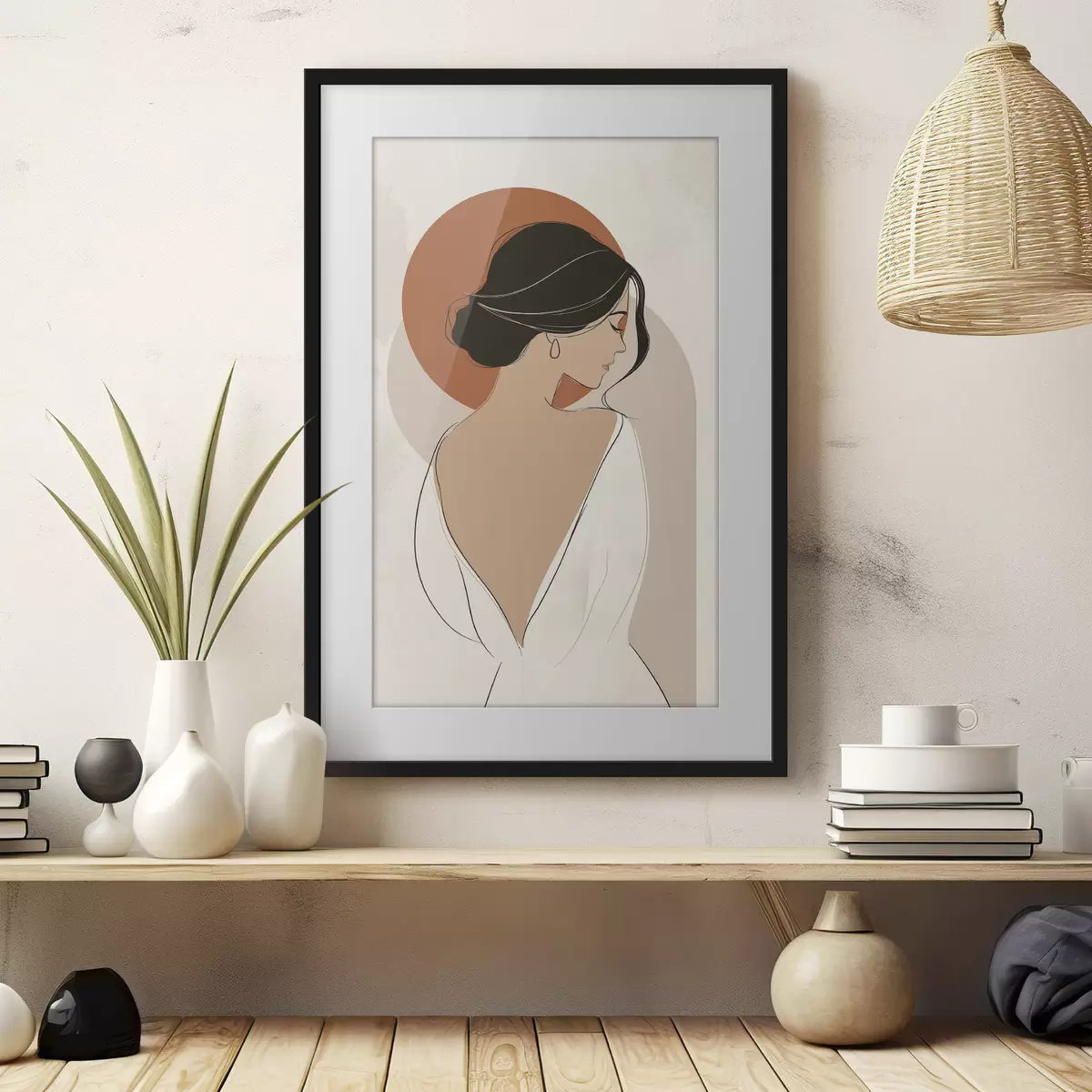 Poster Femme et grâce f50121