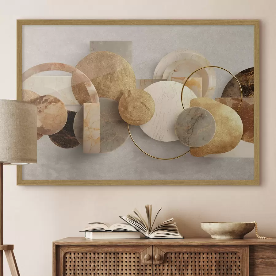 Papier peint Harmonie de marbre f50124